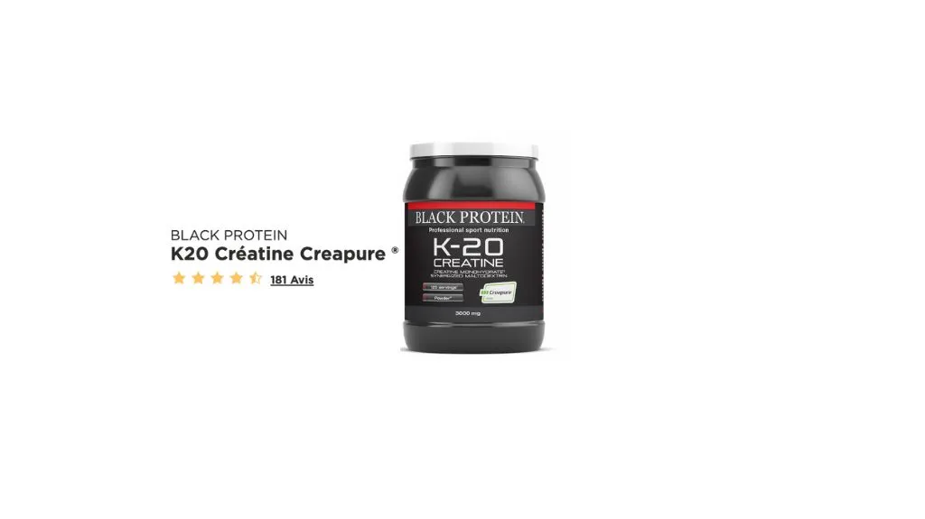 black-protein-creapure-k-20-creatine-avis