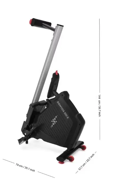 dimensions du rameur domyos 500b