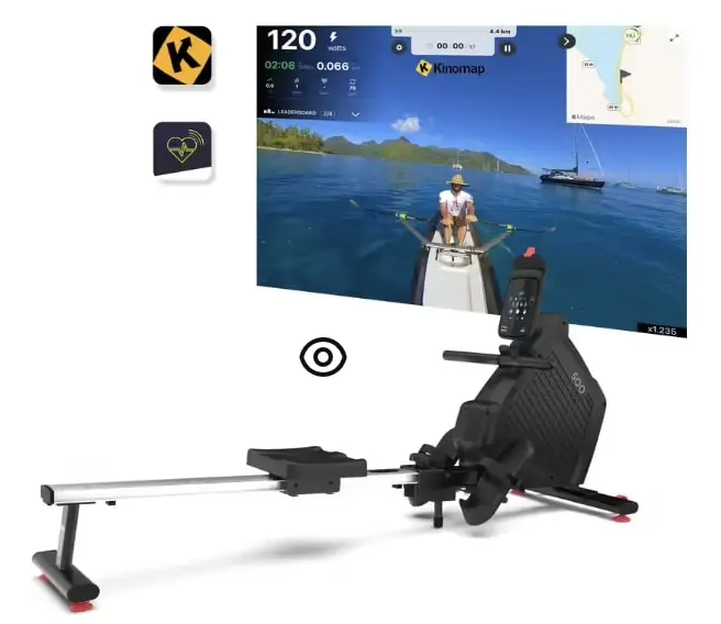 kinomap rameur domyos 500b