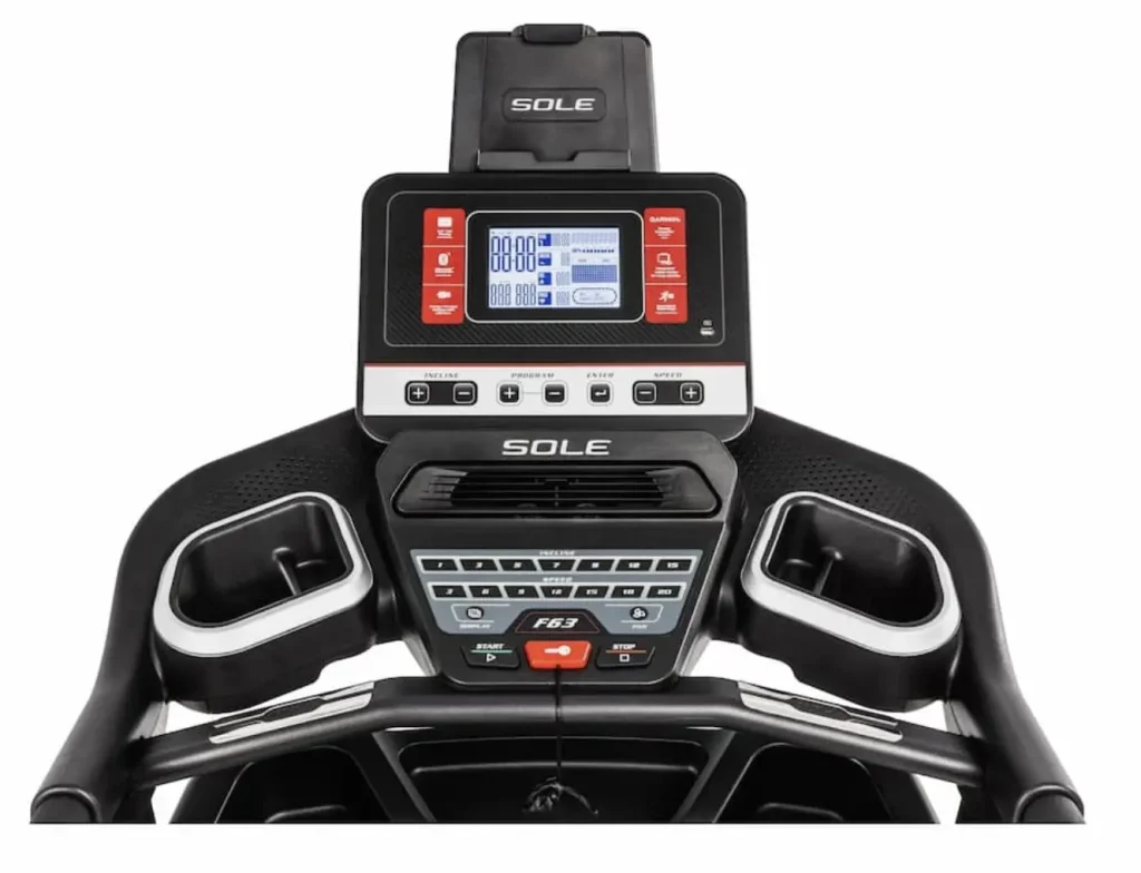 console tapis de course sole f63