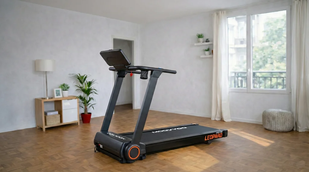 tapis de course moovyoo leopard