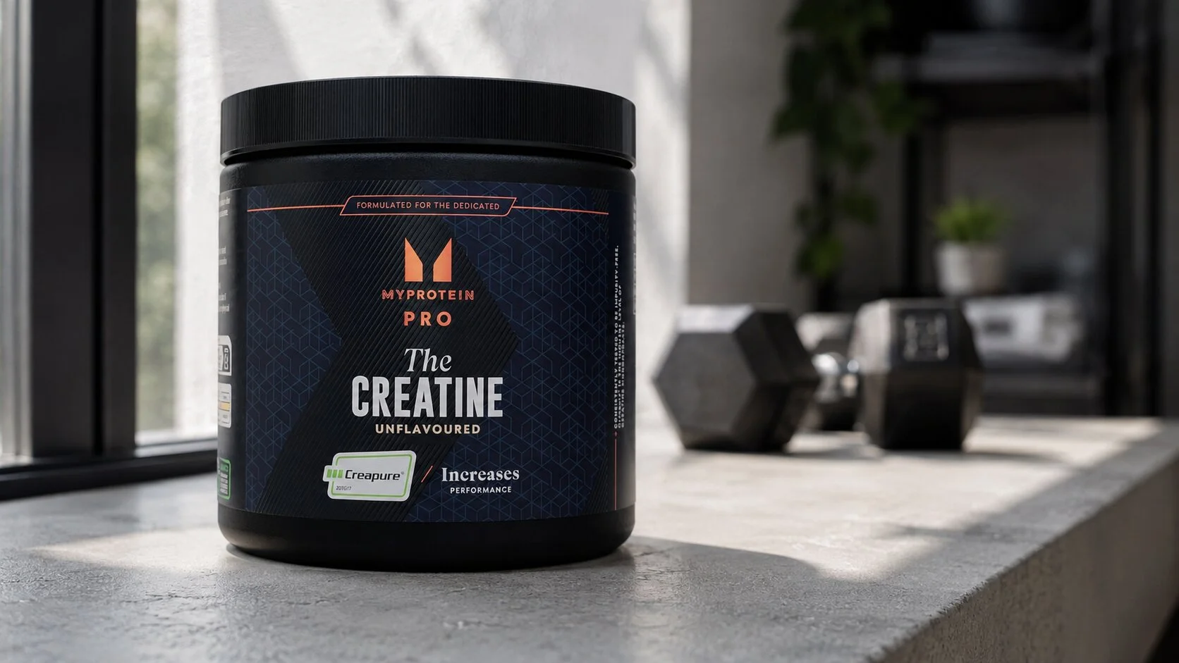 Pot MyProtein THE Creatine Creapure 500 g de cr&eacute;atine monohydrate en poudre