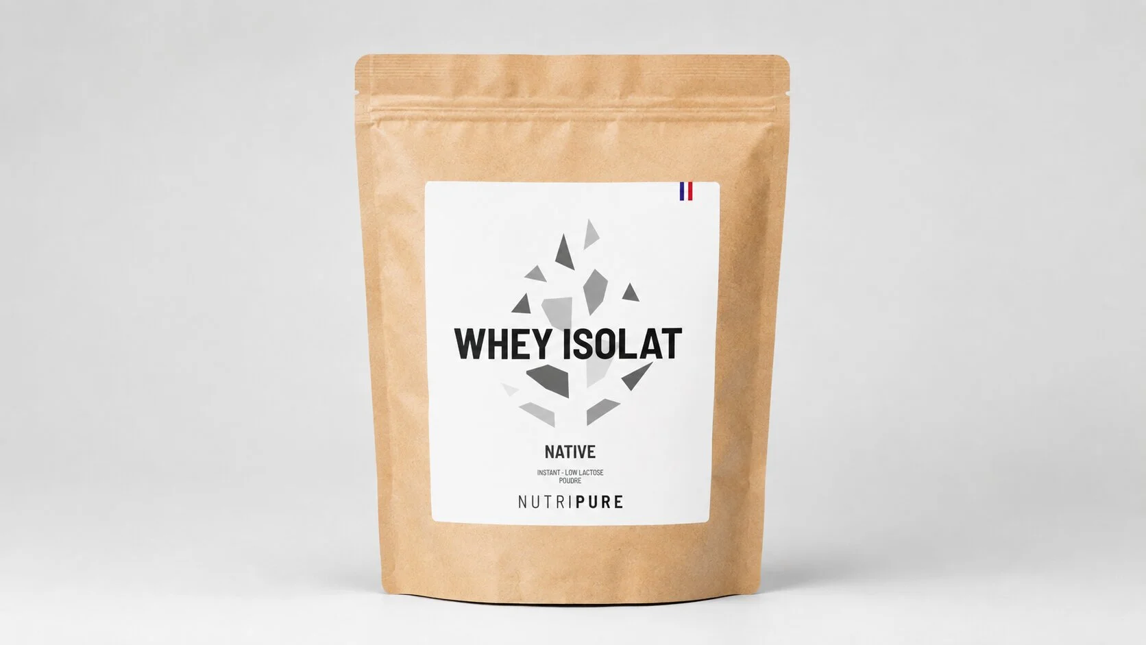Nutripure Whey Isolate Native go&ucirc;t neutre, meilleure whey pour un premier achat