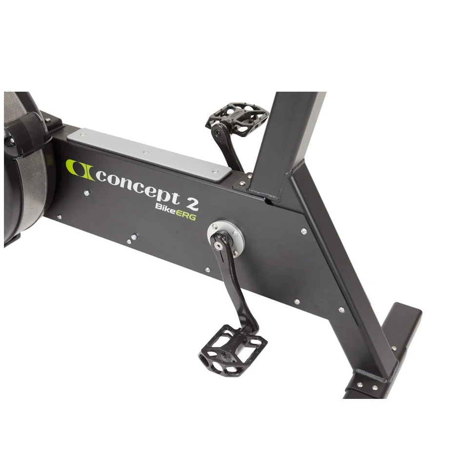 Pédalier et cadre en aluminium du Concept2 BikeErg
